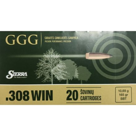 GGG .308 Win 165gr SBT