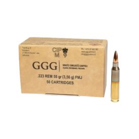 GGG .223 Rem 55gr. FMJ GGG .223 Rem 55gr. FMJ