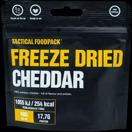 TACTICAL FOODPACK Freeze-Dried Cheddar Snacks 40g
