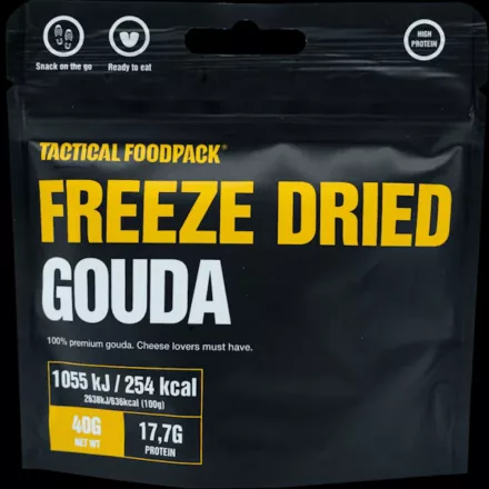 TACTICAL FOODPACK Freeze-Dried Gouda Snacks 40g