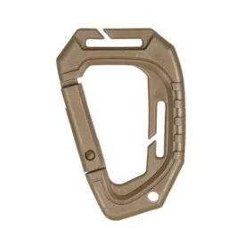 Mil-Tec Taktikai MOLLE Karabiner Coyote, 2 db/csomag
