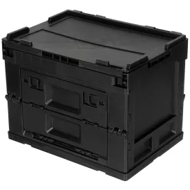 MFH Doboz, Műanyag, Összecsukható, 20 l, Fekete