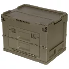 MFH Doboz, Műanyag, Összecsukható, 20 l, zöld