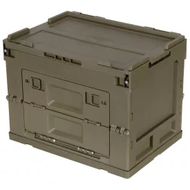 MFH Doboz, Műanyag, Összecsukható, 20 l, zöld