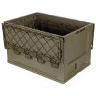 MFH Doboz, Műanyag, Összecsukható, 60 l, zöld
