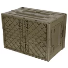 MFH Doboz, Műanyag, Összecsukható, 60 l, zöld