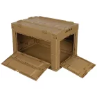 MFH Doboz, Műanyag, Összecsukható, 60 l, khaki