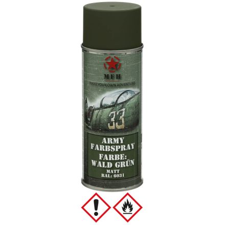 MFH Army spray Forest Green Mat 400ml