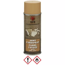 MFH Army spray Coyote Mat 400ml