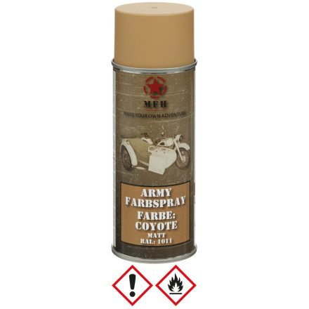 MFH Army spray Coyote Mat 400ml