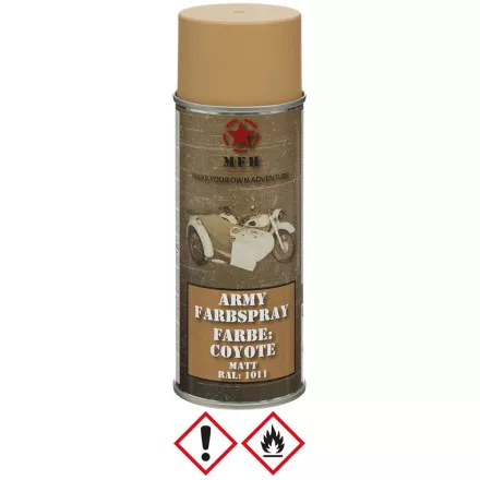 MFH Army spray Coyote Mat 400ml