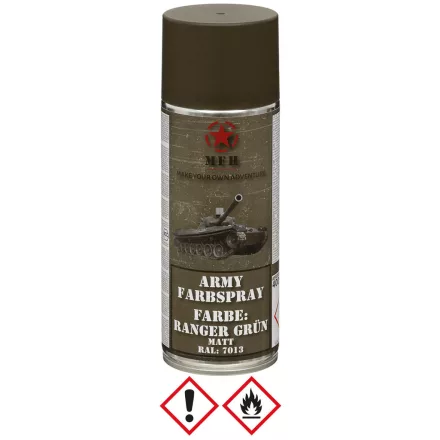 MFH Army spray festék Ranger Green mat 400 ml 