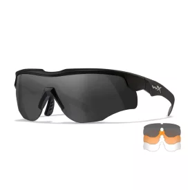   Wiley X ROGUE COMM Grey/Clear/Rust Matte Black Frame COM SZETT, REPESZÁLLÓ SZEMÜVEG