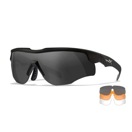 Wiley X ROGUE COMM Grey/Clear/Rust Matte Black Frame COM SZETT, REPESZÁLLÓ SZEMÜVEG