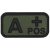 MFH Patch Black-OD green Vércsoport 3D A+