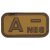 MFH Patch Brown-Khaki Vércsoport 3D A-