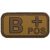MFH Patch Brown-Khaki Vércsoport 3D B+