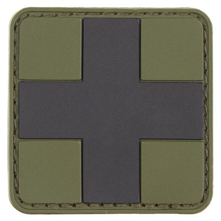 MFH Badge FIRST AID FEKETE-ZÖLD