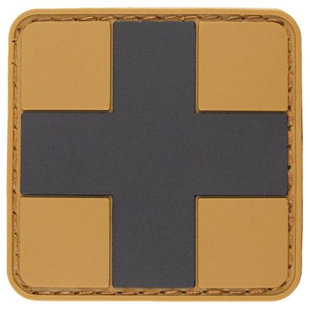 MFH Badge FIRST AID COYOTE-BLACK