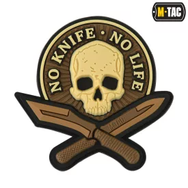 M-Tac patch No Knife - No Life 3D PVC