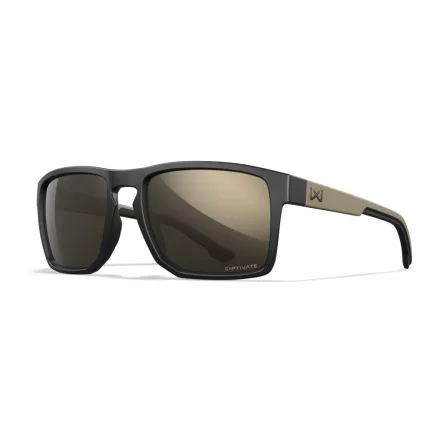 WX FOUNDER CAPTIVATE Tungsten Mirror Matte Black/Tan SZEMÜVEG