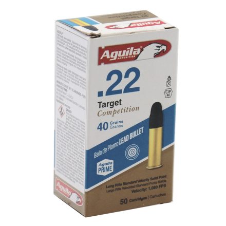 Aguila .22Lr 2.6g/40gr TARGET