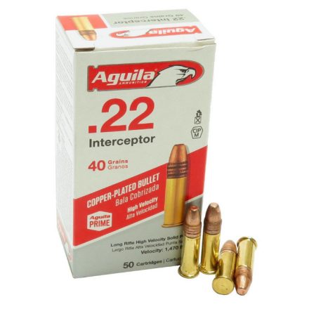 Aguila .22Lr 2.6g/40gr INTERCEPTOR HP