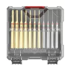 REAL AVID Accu-Punch® 11-Piece Standard Brass & Steel Pin Punch Set