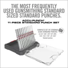 REAL AVID Accu-Punch® 11-Piece Standard Pin Punch Set