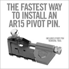 REAL AVID AR15 Pivot Pin Tool - Pro™