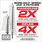 REAL AVID Bore-Max® Speed Jags™ & Patches Multi-Cal Pack