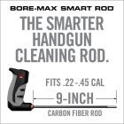 REAL AVID  Bore-Max® Smart Rod® – .22 – .45 cal 9″ Carbon Fiber