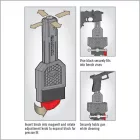 Real Avid Smart-Fit® Vise Block for AR9