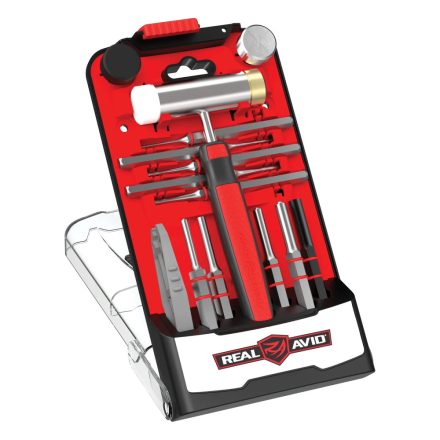 REAL AVID Accu-Punch Hammer & Roll Pin Punch Set