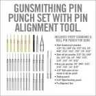 REAL AVID Accu-Punch® Master Set 37-PIECE PIN PUNCH SET WITH PIN ALIGNMENT TOOL