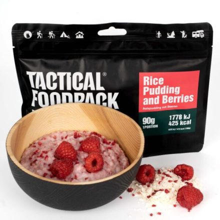 TACTICAL FOODPACK Rizspuding málnával 90g