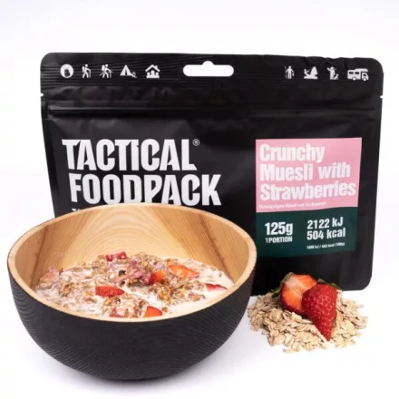 TACTICAL FOODPACK Crunchy Muesli with Strawberries 125g