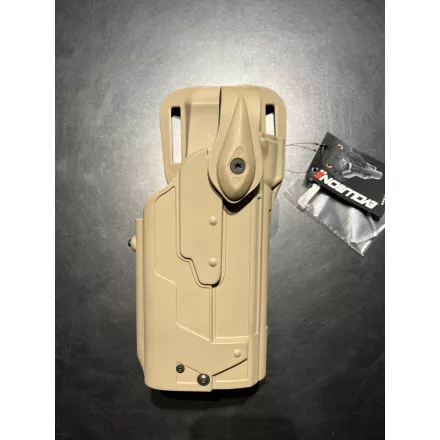 KC ET58 BLF LÁMPÁS FEGYVERTOK CZ P09 /TLR1/WL15  Homok JOBB