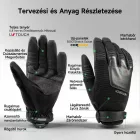 NEXTORCH Edge Guard vágásálló taktikai kesztyű