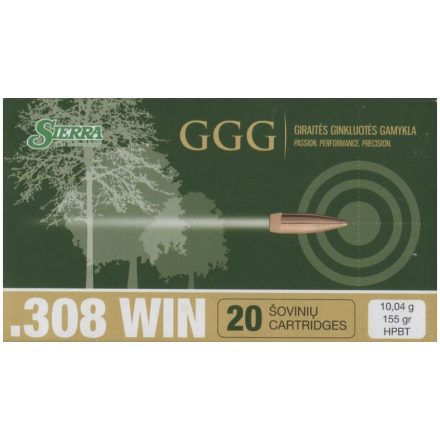 GGG .308 Win 155gr HPBT