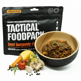 Tacatical Foodpack Marhahúsos burgundi pörkölt