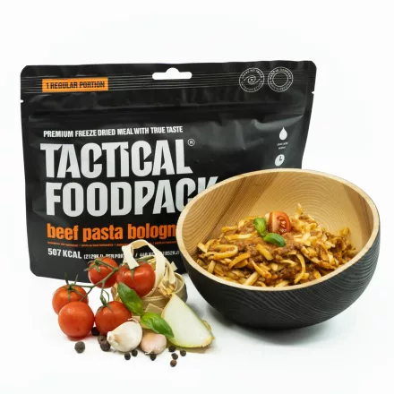 Tacatical Foodpack Marhahúsos tészta bolognai nagy adag (160g)