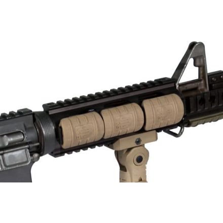 UTG Low Profile Max Security Rubber Rail Guard FDE