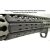 UTG Low Profile Keymod Rail Panel Covers, 5.5" BK