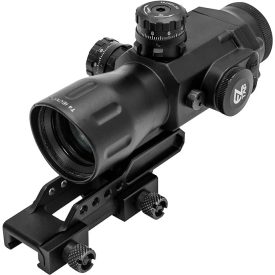 UTG Compact Prismatic 4X32 T4 Scope, 36C, CIRCLE-DOT UTG Compact Prismatic 4X32 T4 Scope, 36C, CIRCLE-DOT