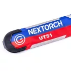 NEXTORCH UT51 piros-kék villogó biztonsági karkötő rövid