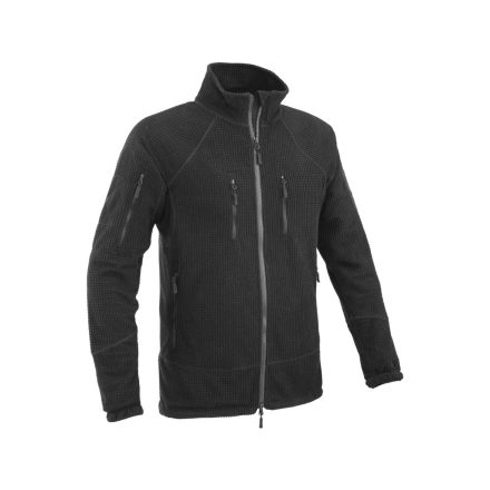 Eagle Tactical Fleece Jacket Full Zip BLACK