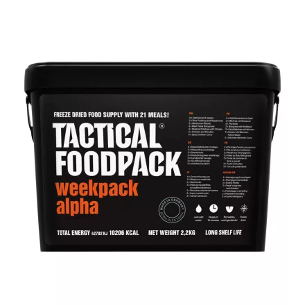 Tacatical Foodpack Weekpack Alpha